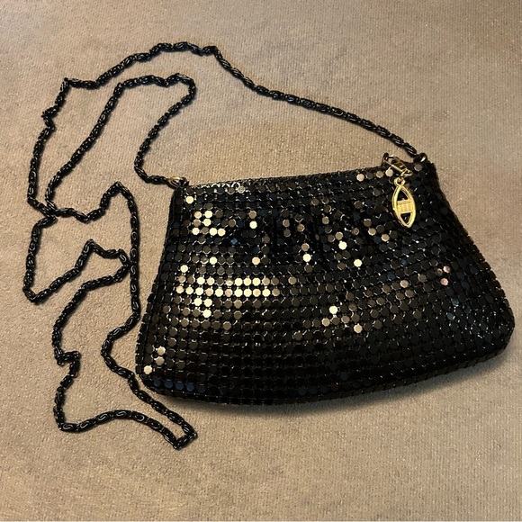 Elegant Black Sequin Mini Bag - Picture 1 of 3